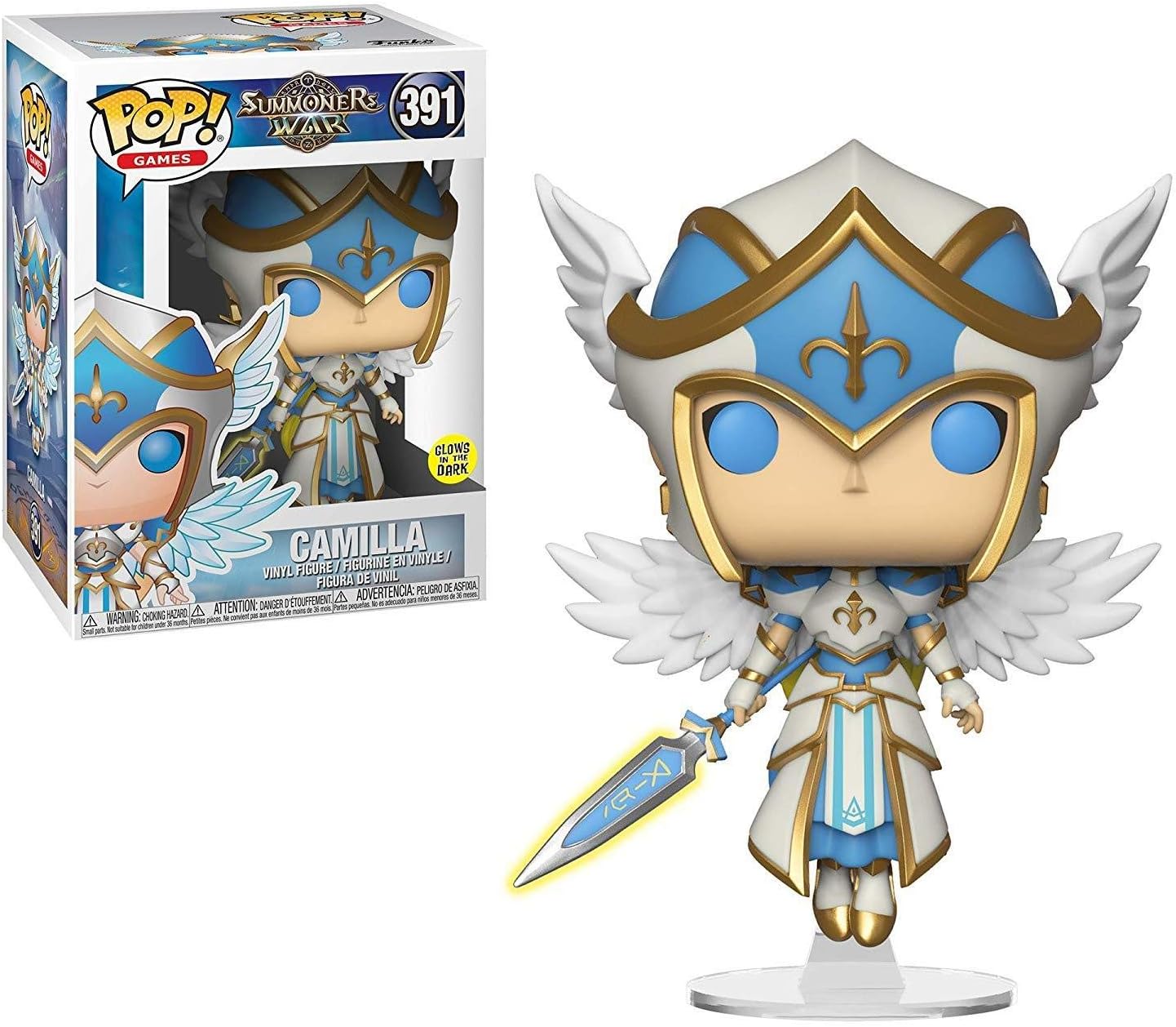 Funko POP! Games Summoners War 391 Camilla Glow-in-the-Dark