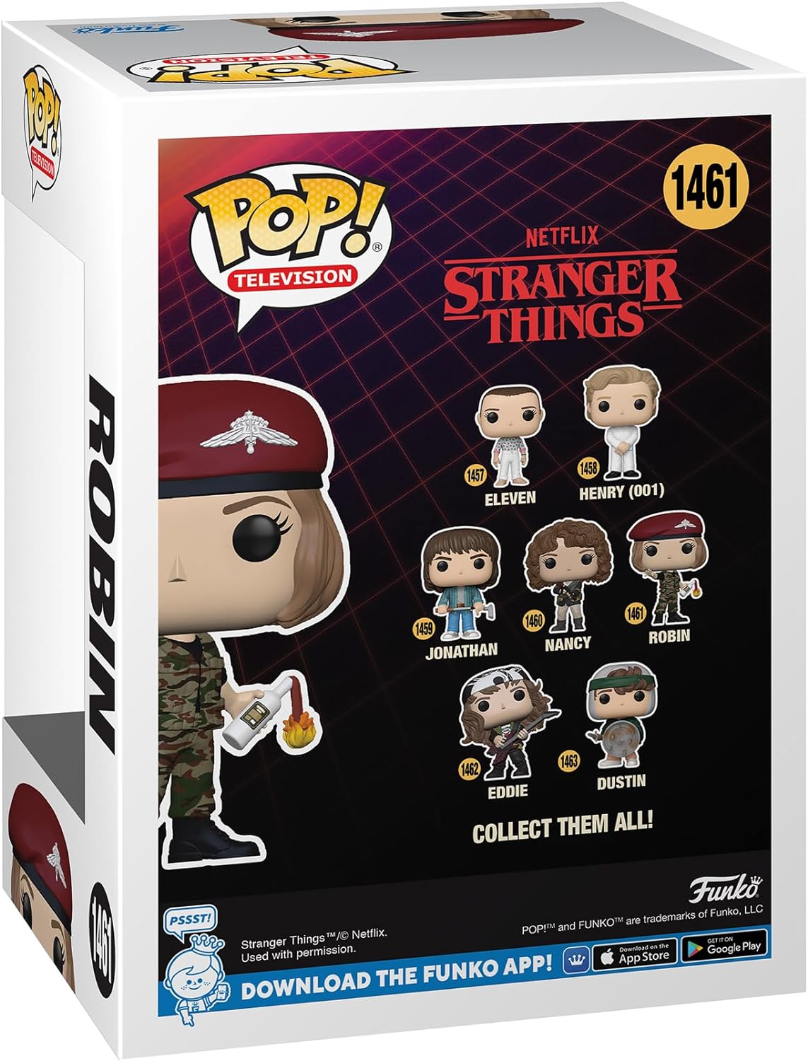 Funko POP! TV Stranger Things 1461 Hunter Robin