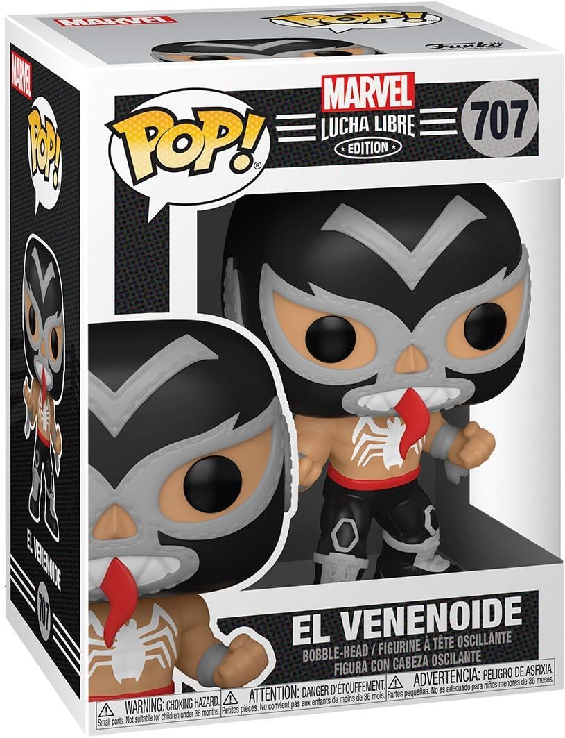 Funko POP! Marvel Lucha Libre 707 El Venenoide (Venom)