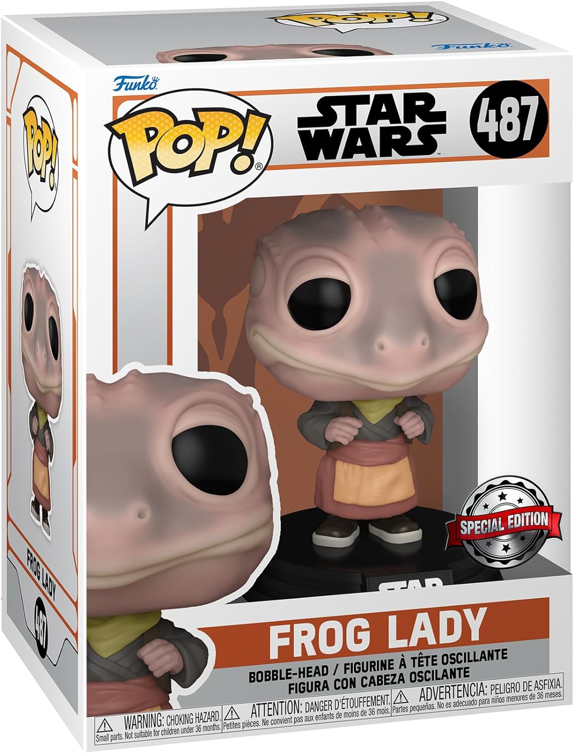 Funko POP! Star Wars The Mandalorian 487 Frog Lady Special Edition