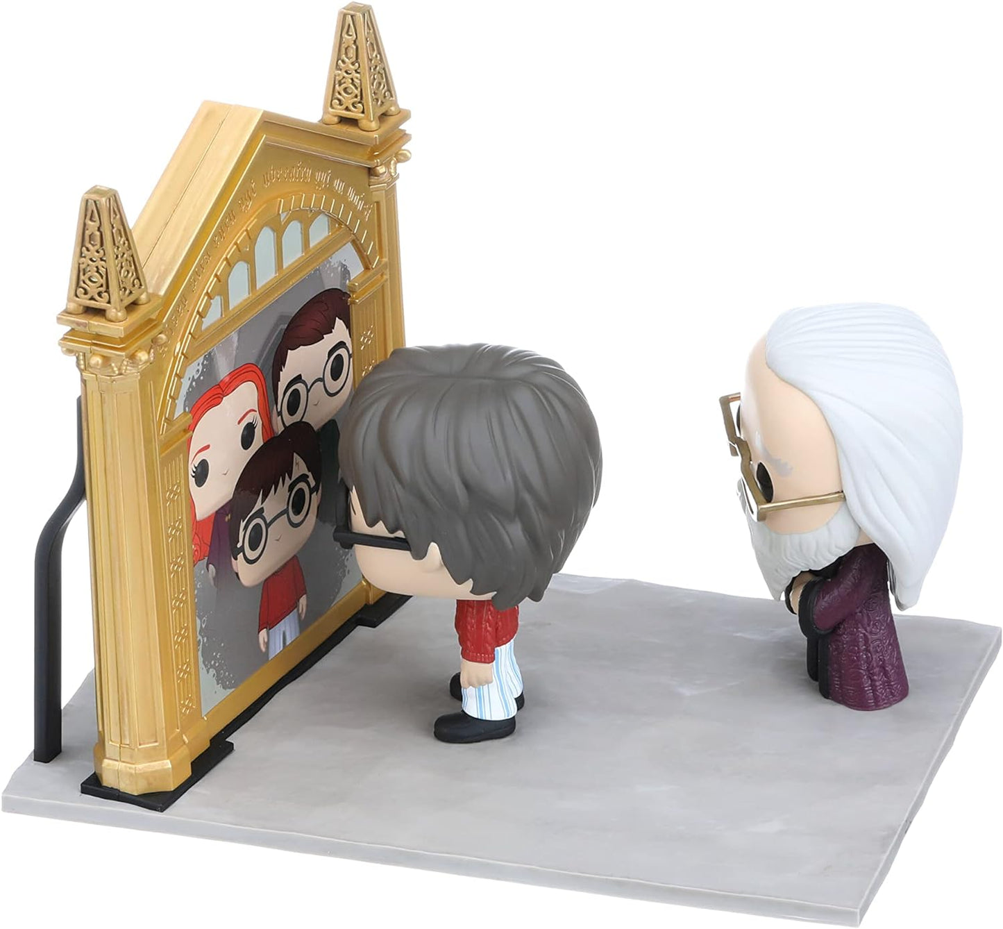 Funko POP! 6" Super Deluxe Movie Moments Harry Potter 145 Harry Potter and Albus Dumbledore with The Mirror Erised Funko Shop Exclusive