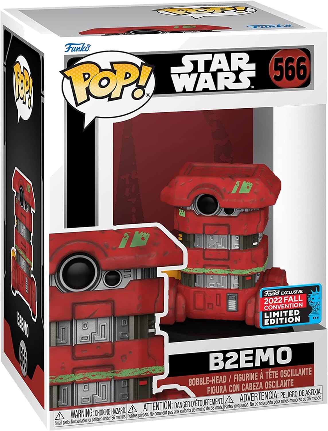 Funko POP! Star Wars Andor 566 B2EMO 2022 Shared Fall Convention Limited Edition