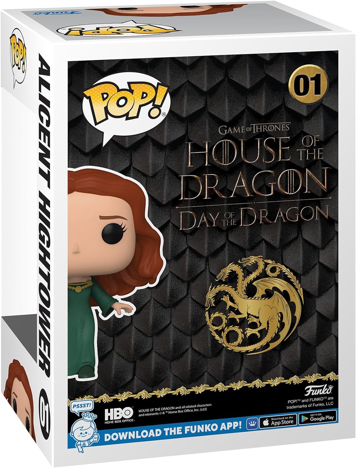 Funko POP! TV Game of Thrones: House of The Dragon 01 Alicent Hightower Summer Convention/Amazon Exclusive