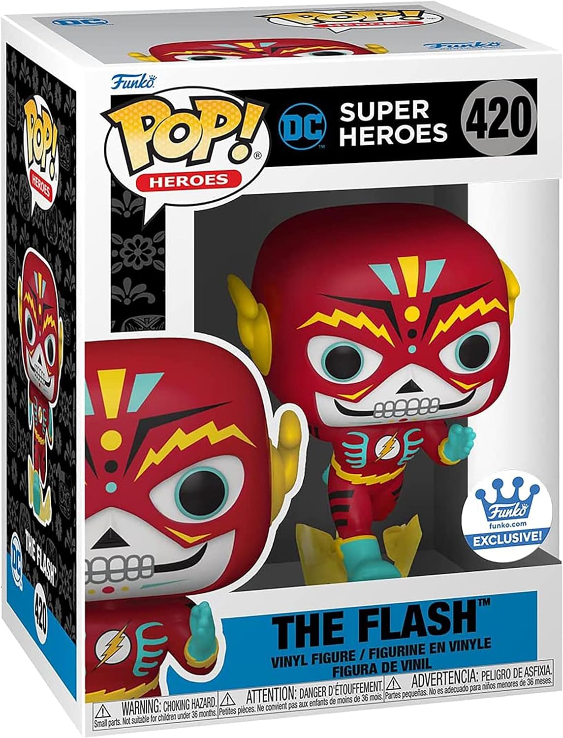Funko POP! DC Heroes Dia De Los DC 420 The Flash Funko Shop Exclusive