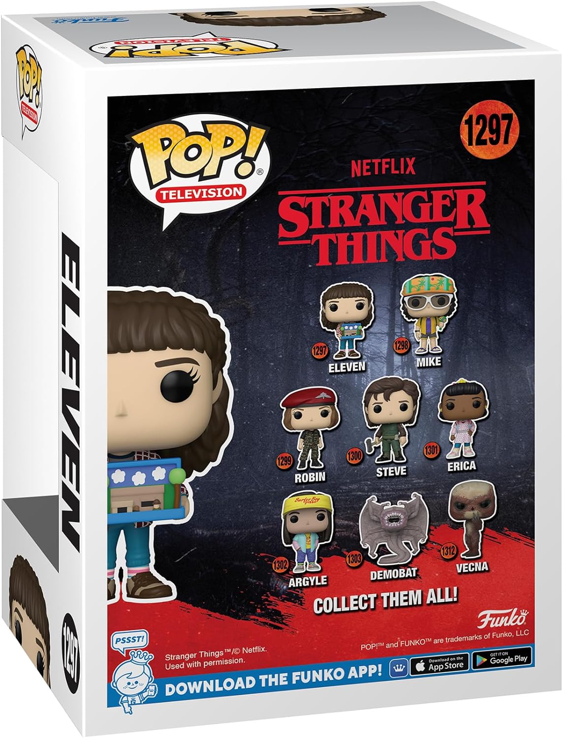 Funko POP! TV Stranger Things 1297 Eleven with Diorama