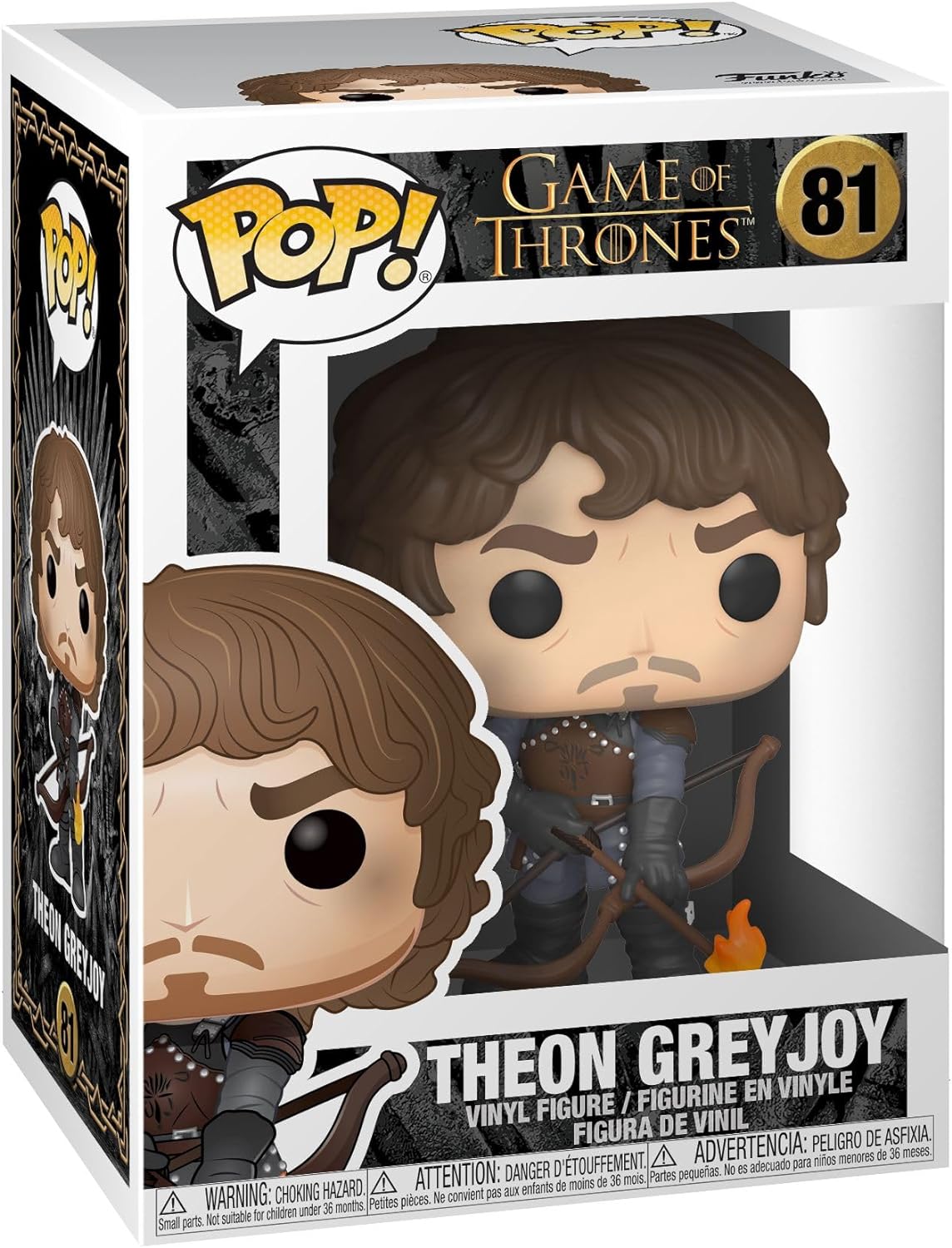 Funko POP! TV Game of Thrones 81 Theon Greyjoy with Flaming Arrows