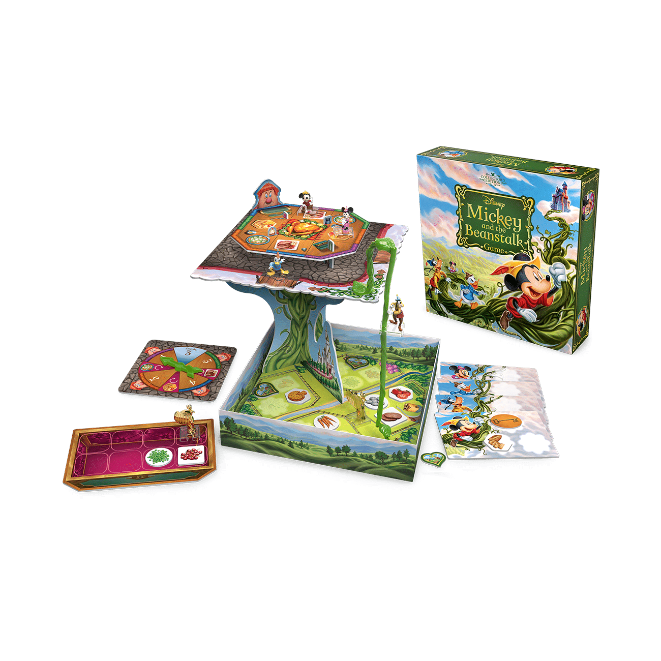 Funko Games Disney Mickey and the Beanstalk Collector's Edition Board Game