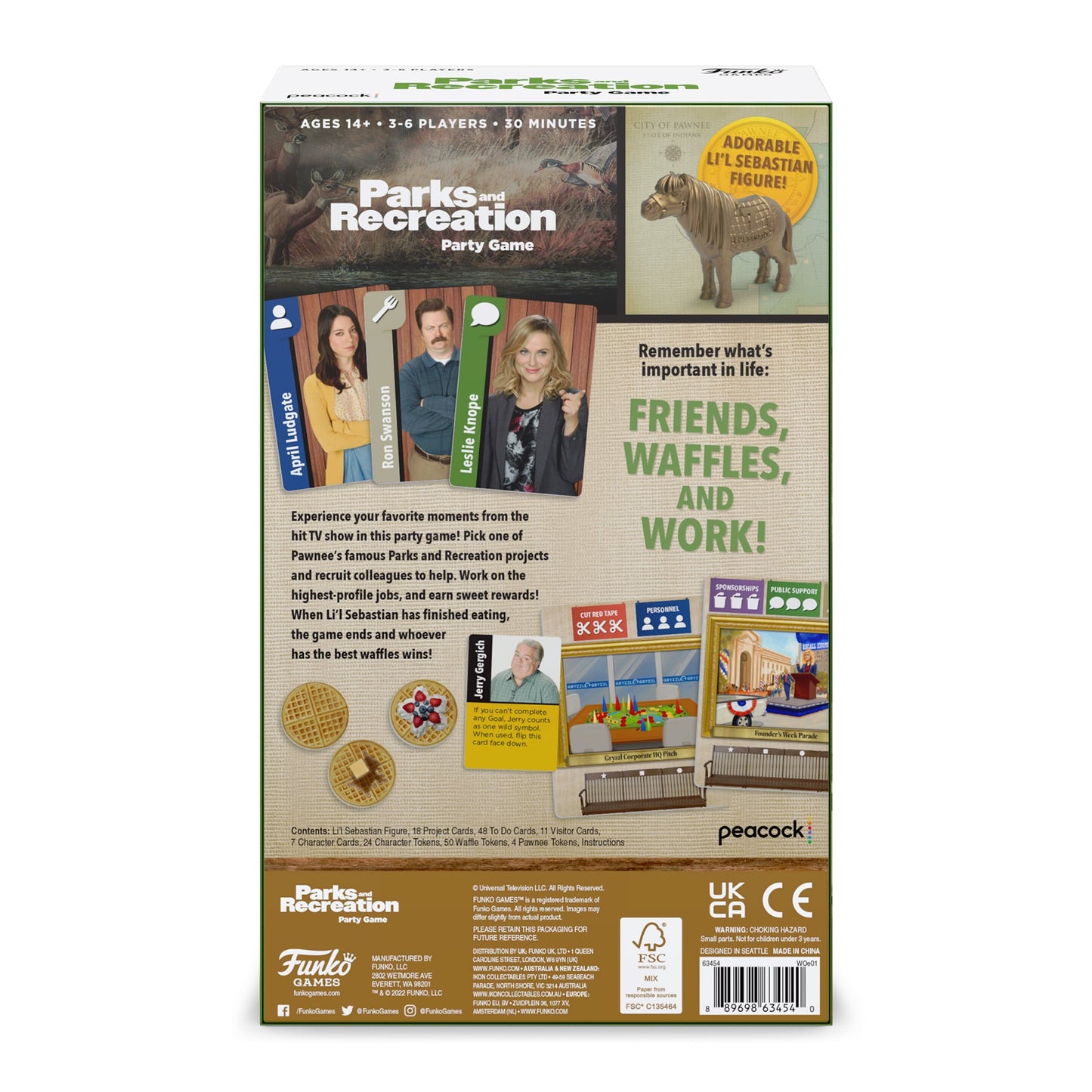 Funko Games TV Parks and Recreation Party Game