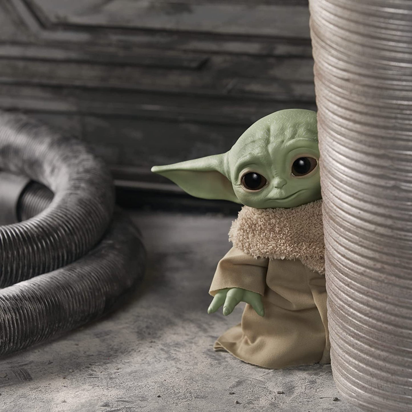 Hasbro Disney Star Wars The Child (Grogu, Baby Yoda) Talking Plush Toy with Sounds and Accessories