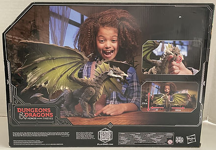 Hasbro Dungeons & Dragons Honor Among Thieves Black Dragon Rakor 11" Action Figure