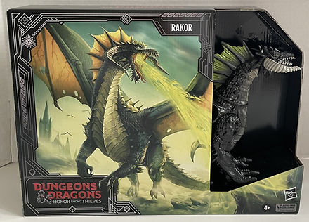 Hasbro Dungeons & Dragons Honor Among Thieves Black Dragon Rakor 11" Action Figure
