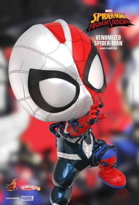 Hot Toys Cosbaby Spider-Man: Maximum Venom 757 Venomized Spider-Man (Peter Parker)