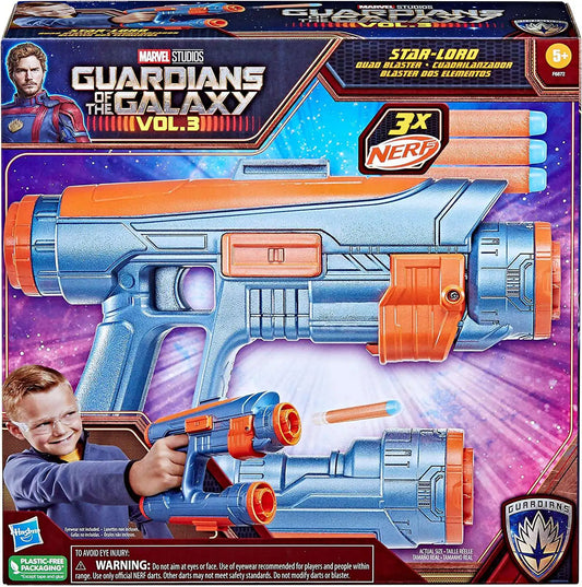 Nerf Marvel Guardians of the Galaxy Vol. 3 Epic Hero Series Star-Lord Blaster