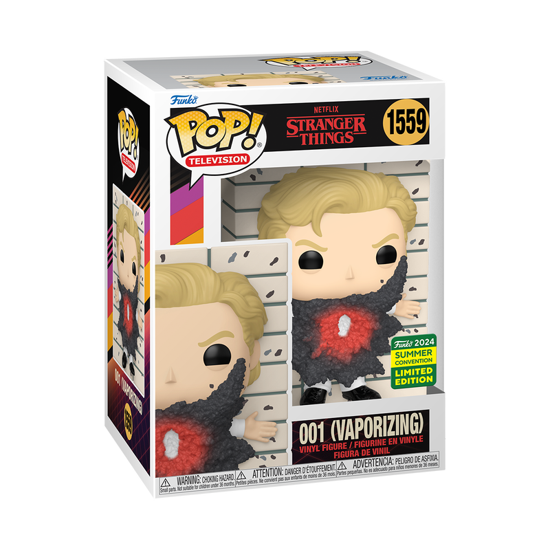 Funko POP! TV Stranger Things 1559 (Henry) 001 Vaporizing 2024 Summer Convention Exclusive