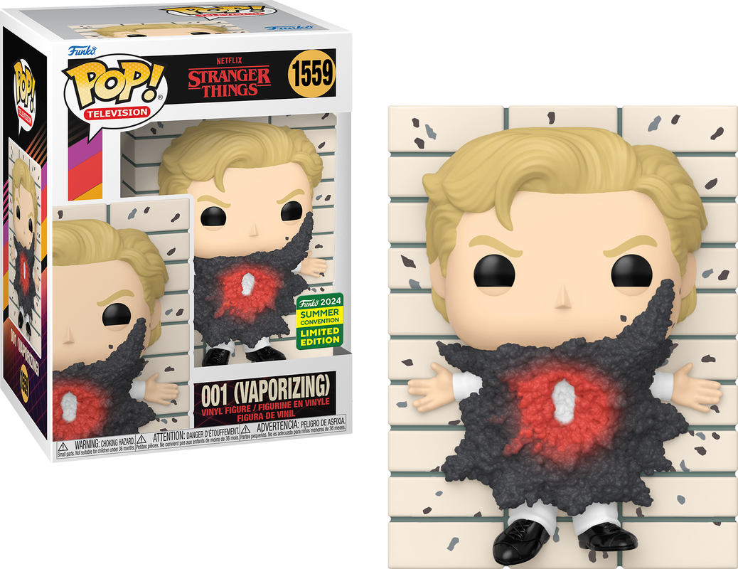 Funko POP! TV Stranger Things 1559 (Henry) 001 Vaporizing 2024 Summer Convention Exclusive