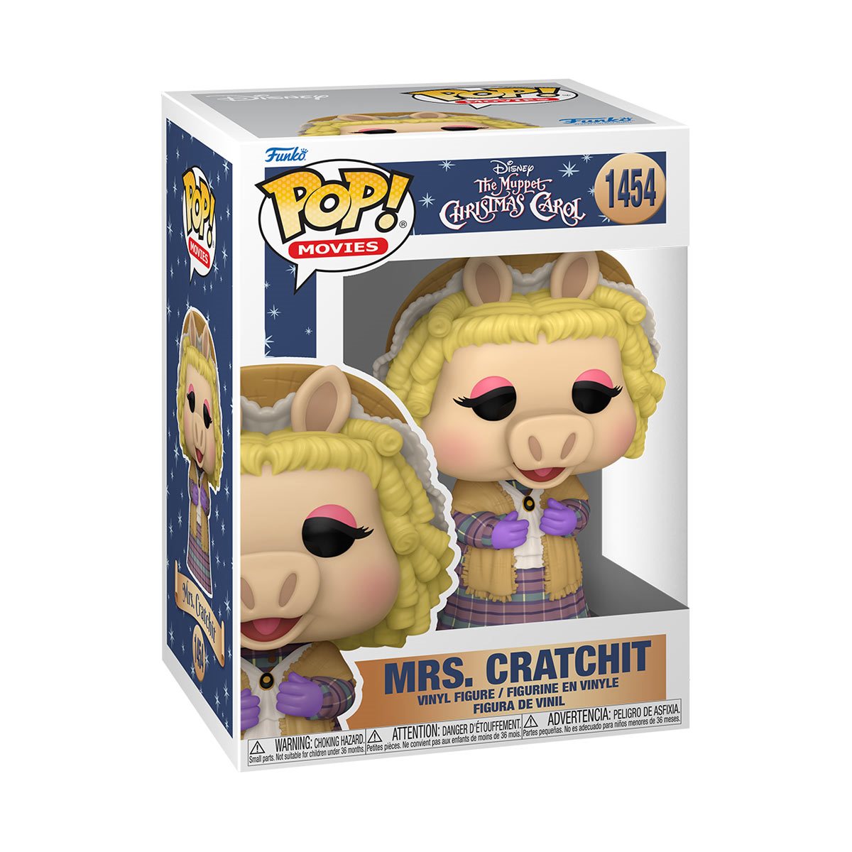 Funko POP! Disney Holiday The Muppet Christmas Carol 1454 Miss Piggy as Mrs. Cratchit