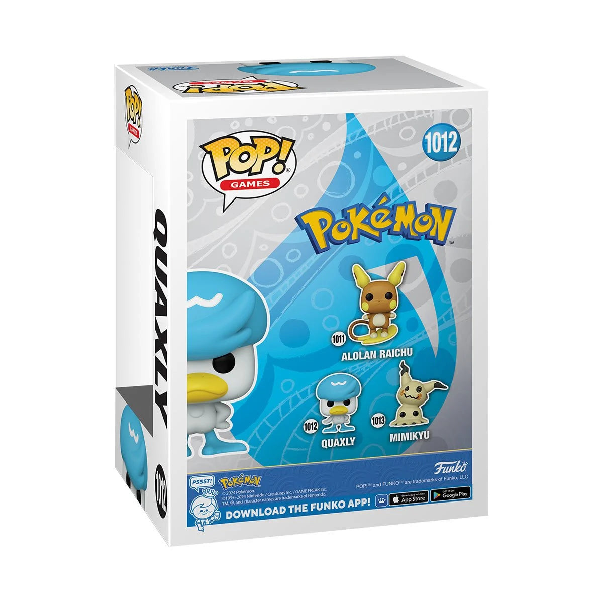 Funko POP! Games Pokémon 1012 Quaxly