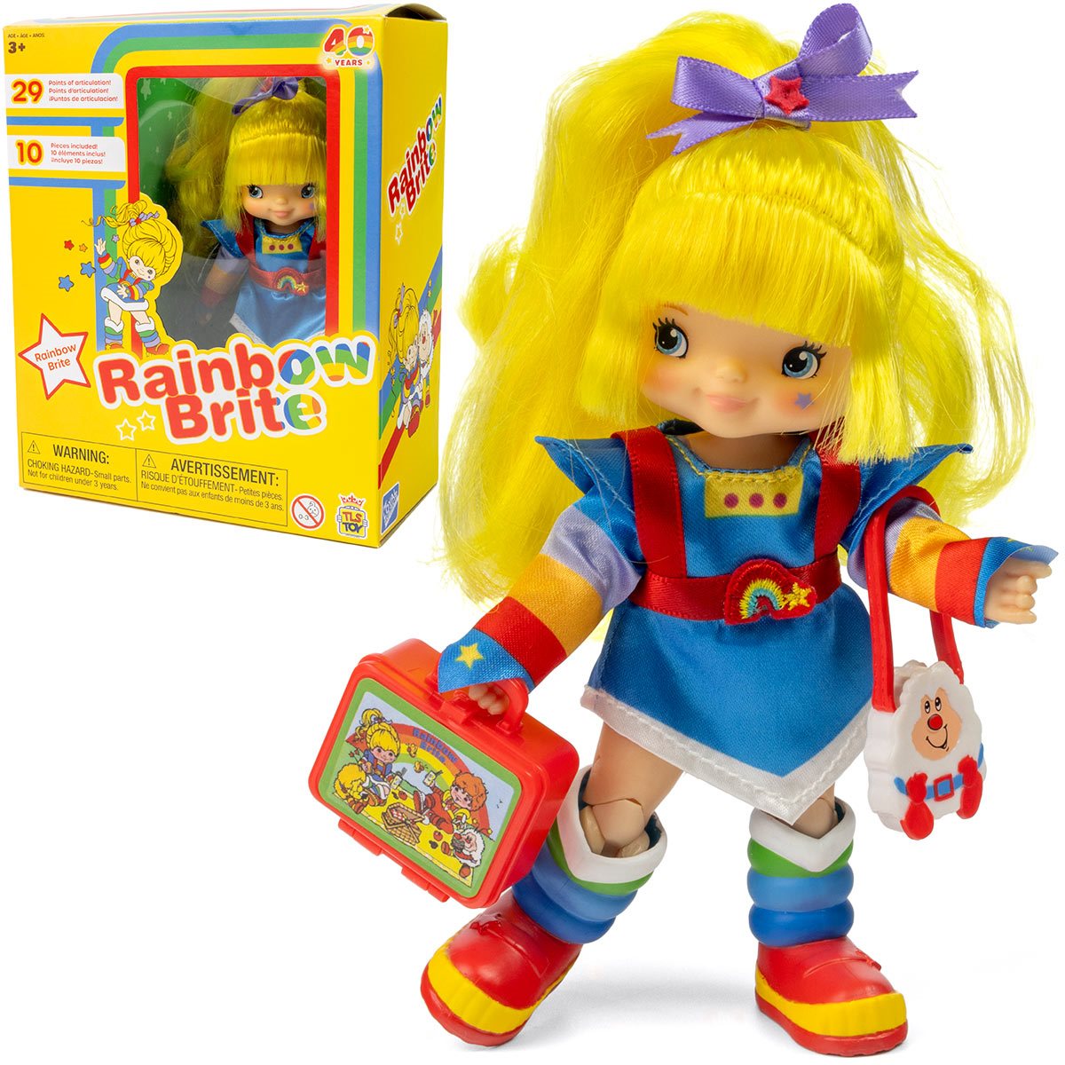 The Loyal Subjects Rainbow Brite 5 1/2-Inch Rainbow Brite Fashion Doll