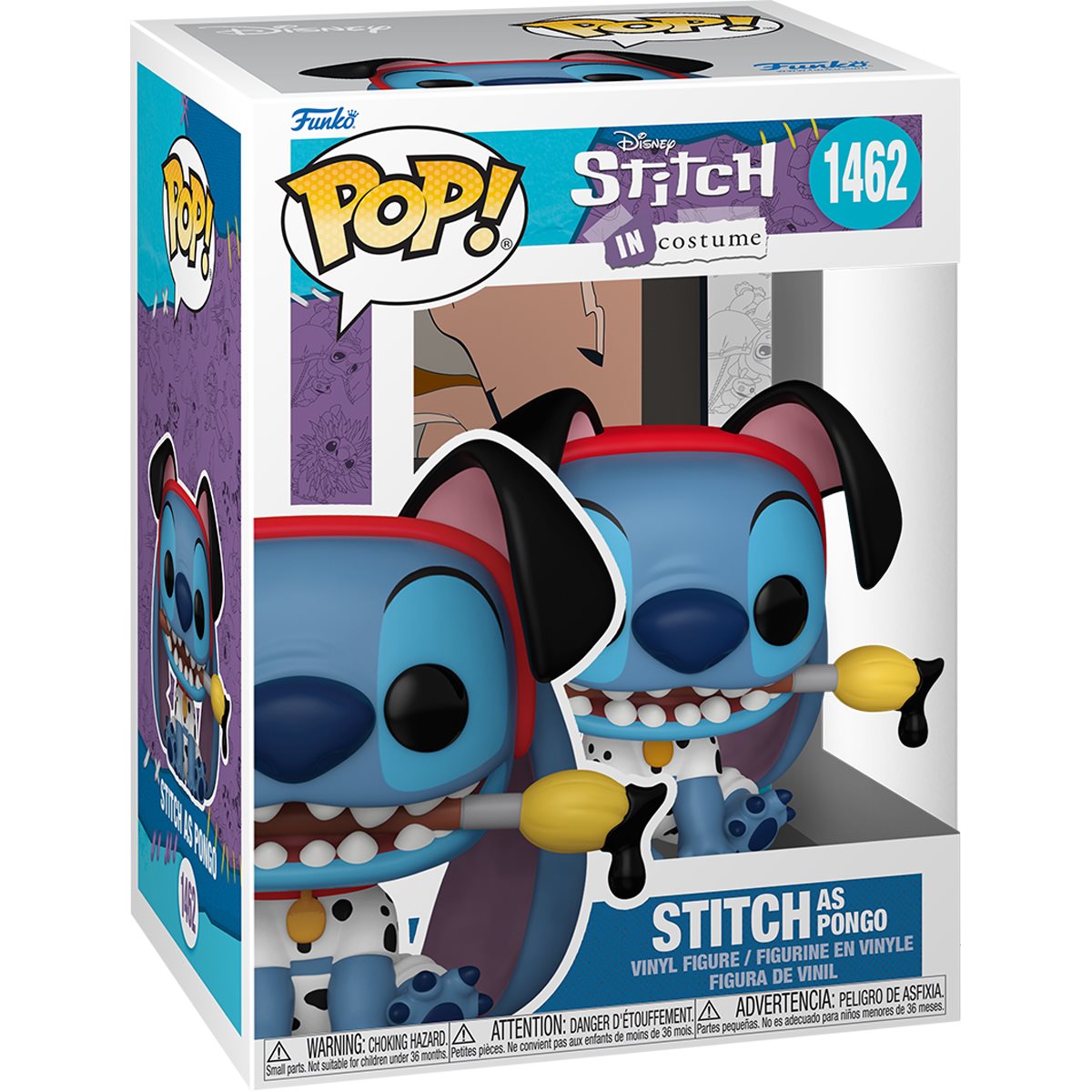 Funko POP! Disney Lilo & Stitch 1462 Stitch as Pongo