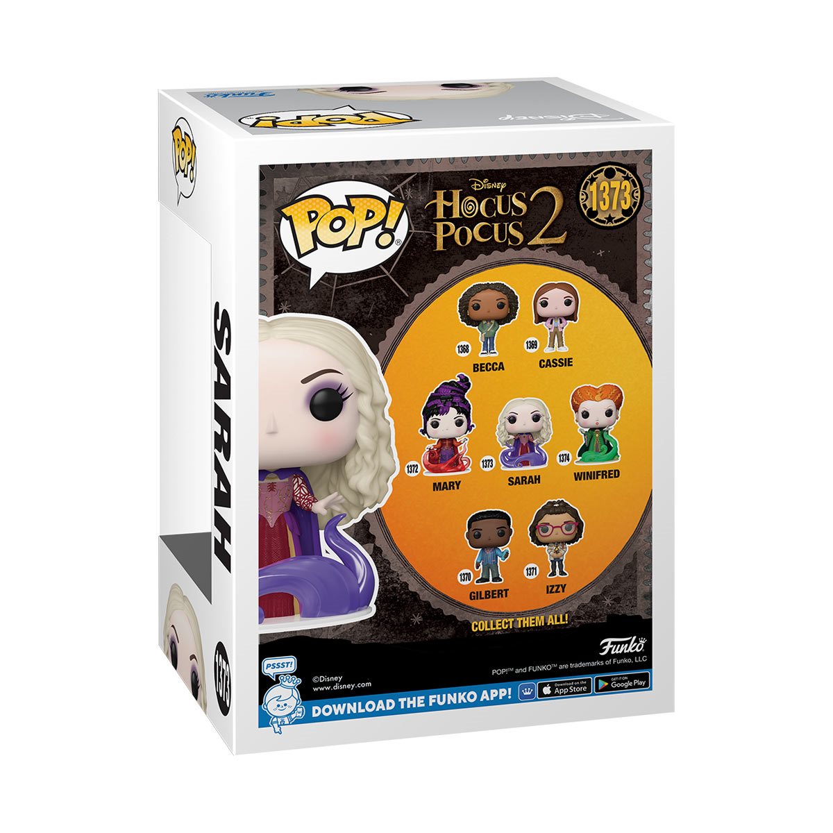 Funko POP! Disney Hocus Pocus 2 1373 Sarah Sanderson (in Smoke)