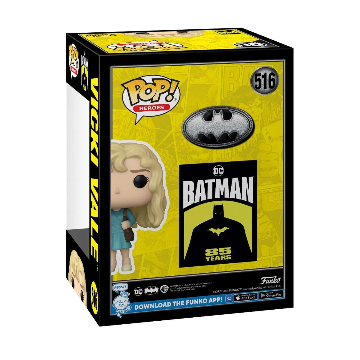 Funko POP! DC Heroes Movies Batman '89 516 Vicki Vale 85th Anniversary