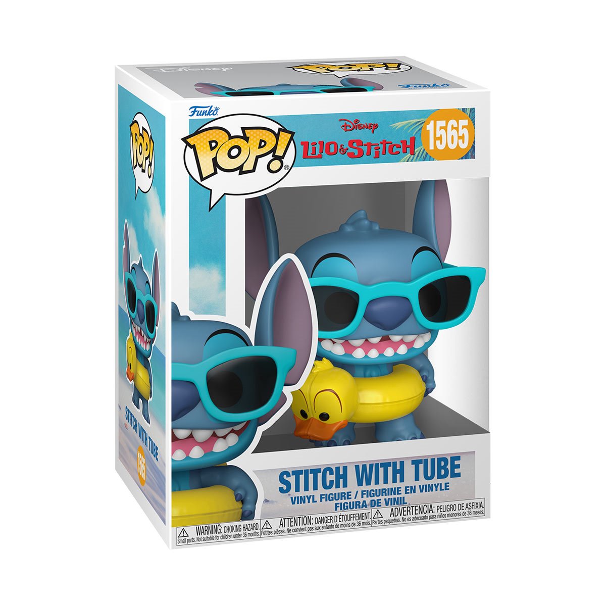 [Pre-Order] Funko POP! Disney Lilo & Stitch 1565 Stitch with Sunglasses & Tube