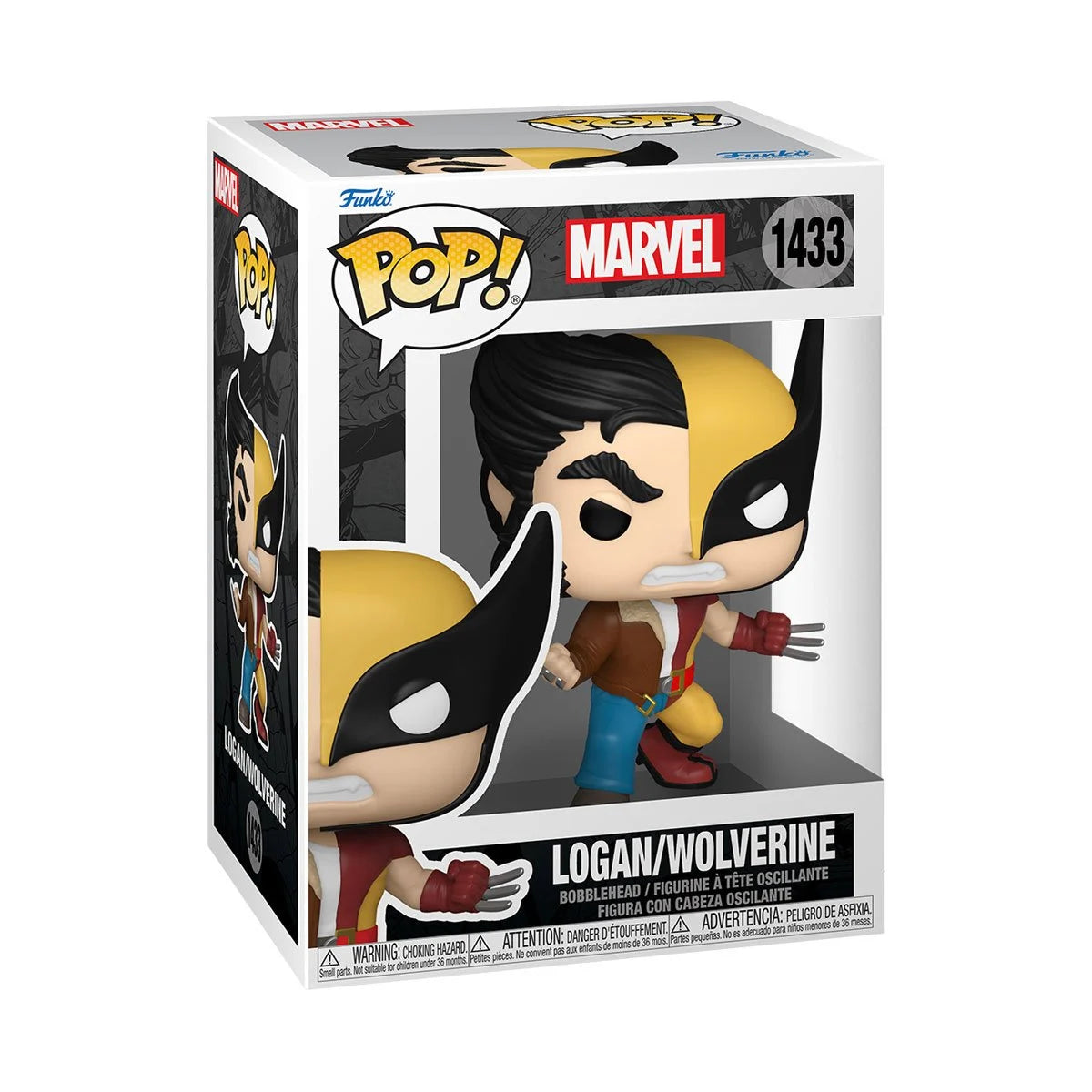 Funko POP! Marvel Comics Splits 1433 Logan/Wolverine