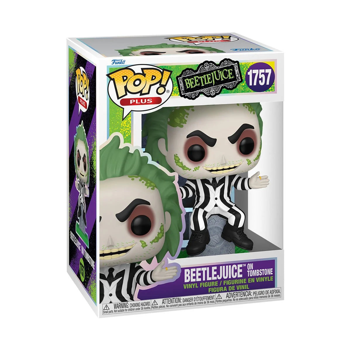 Funko POP! Movies Plus Beetlejuice 1757 Beetlejuice on Tombstone