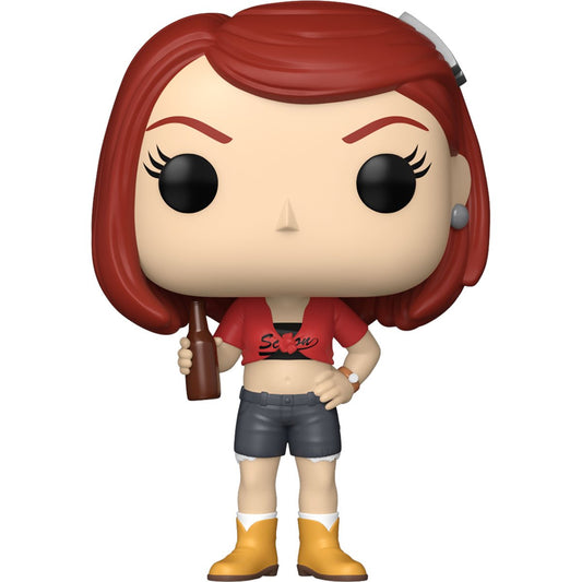 Funko POP! TV The Office 1672 Meredith Palmer with Drink