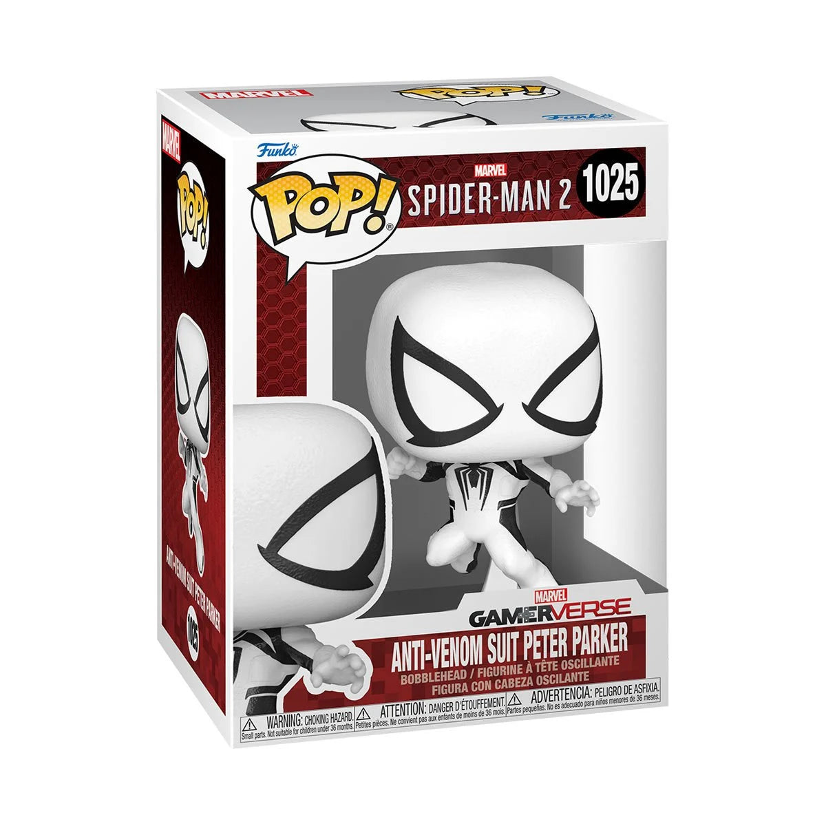 Funko POP! Marvel Gamerverse Spider-Man 2 1025 Anti-Venom Suit Peter Parker