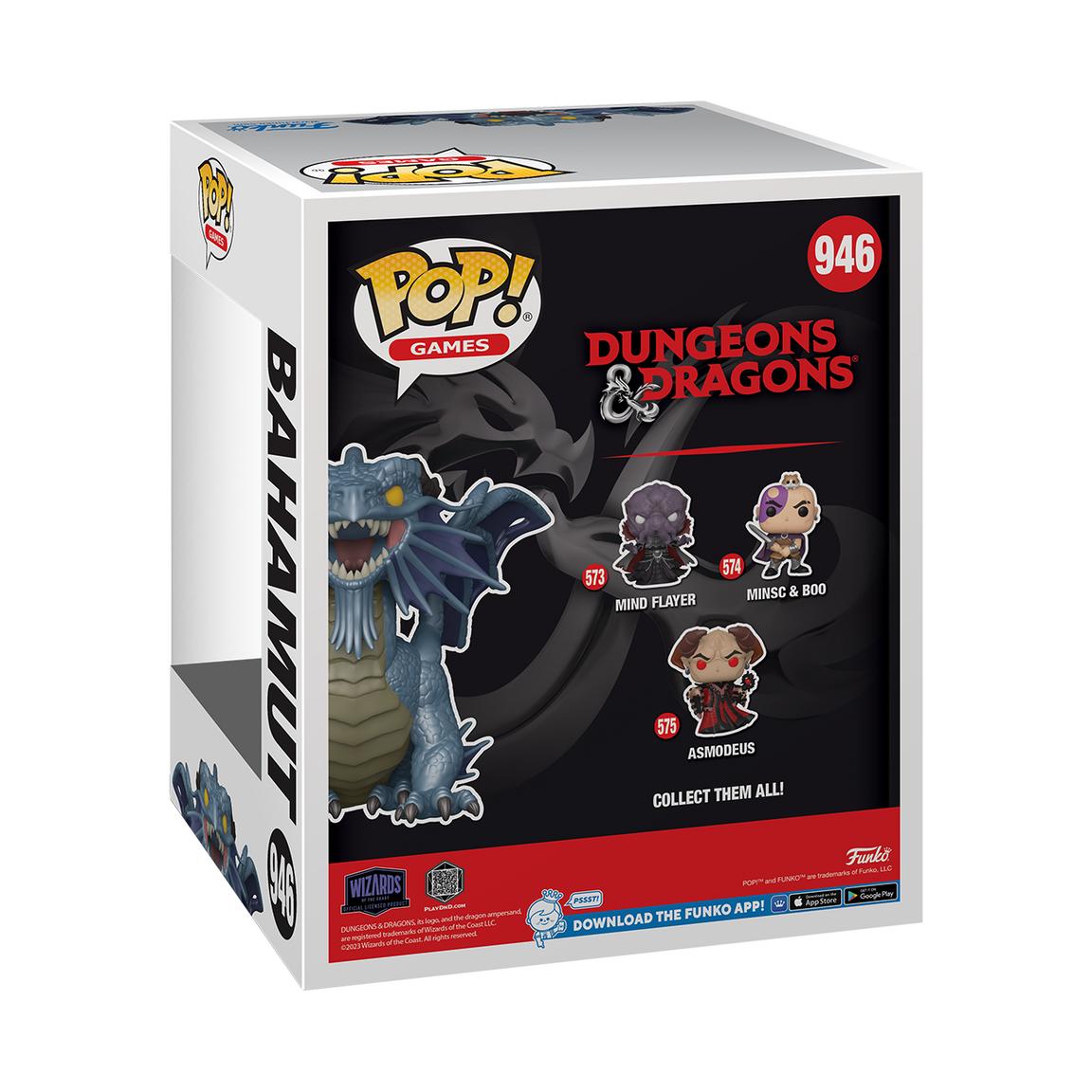 Funko POP! 6" Super Deluxe Games Dungeons & Dragons 946 Bahamut GameStop Exclusive