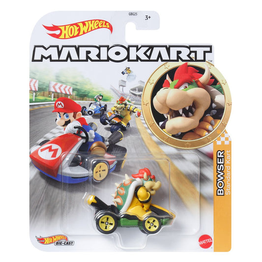 Mattel Hot Wheels Mario Kart 2024 Bowser Standard Kart