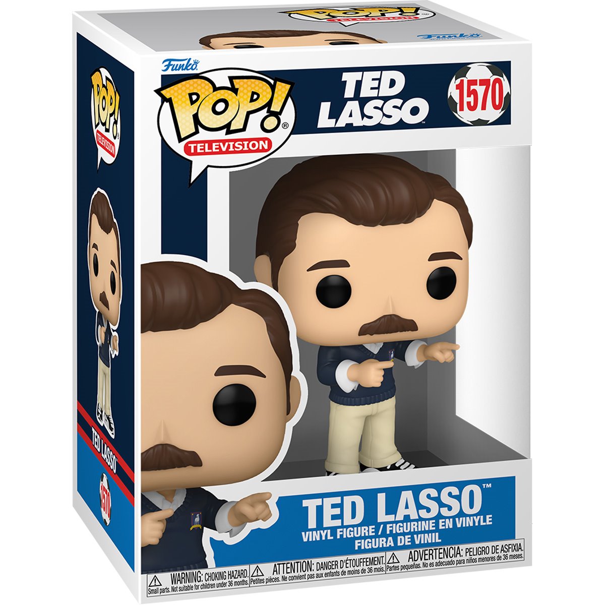 Funko POP! TV Apple+ Ted Lasso 1570 Ted Lasso Pointing