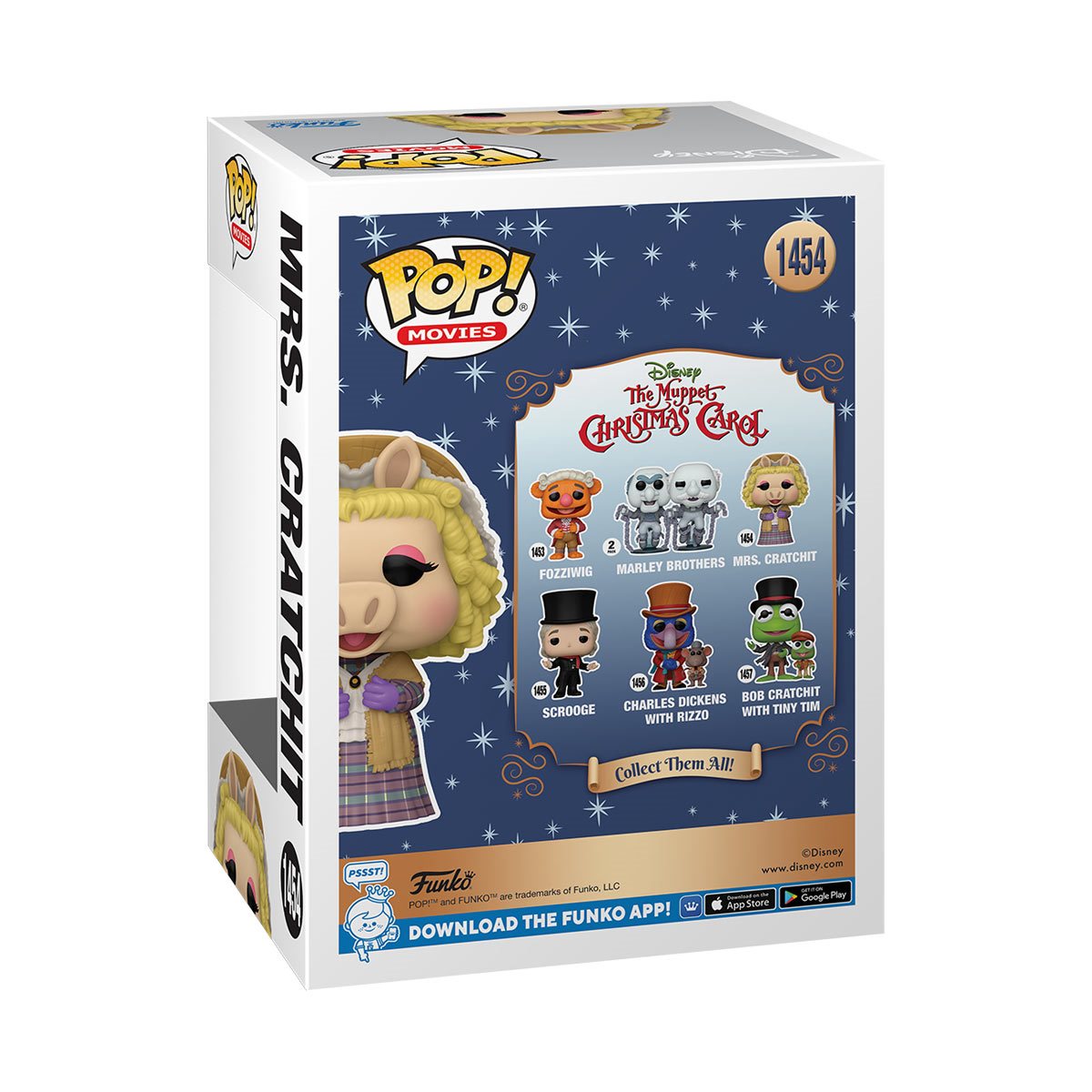 Funko POP! Disney Holiday The Muppet Christmas Carol 1454 Miss Piggy as Mrs. Cratchit