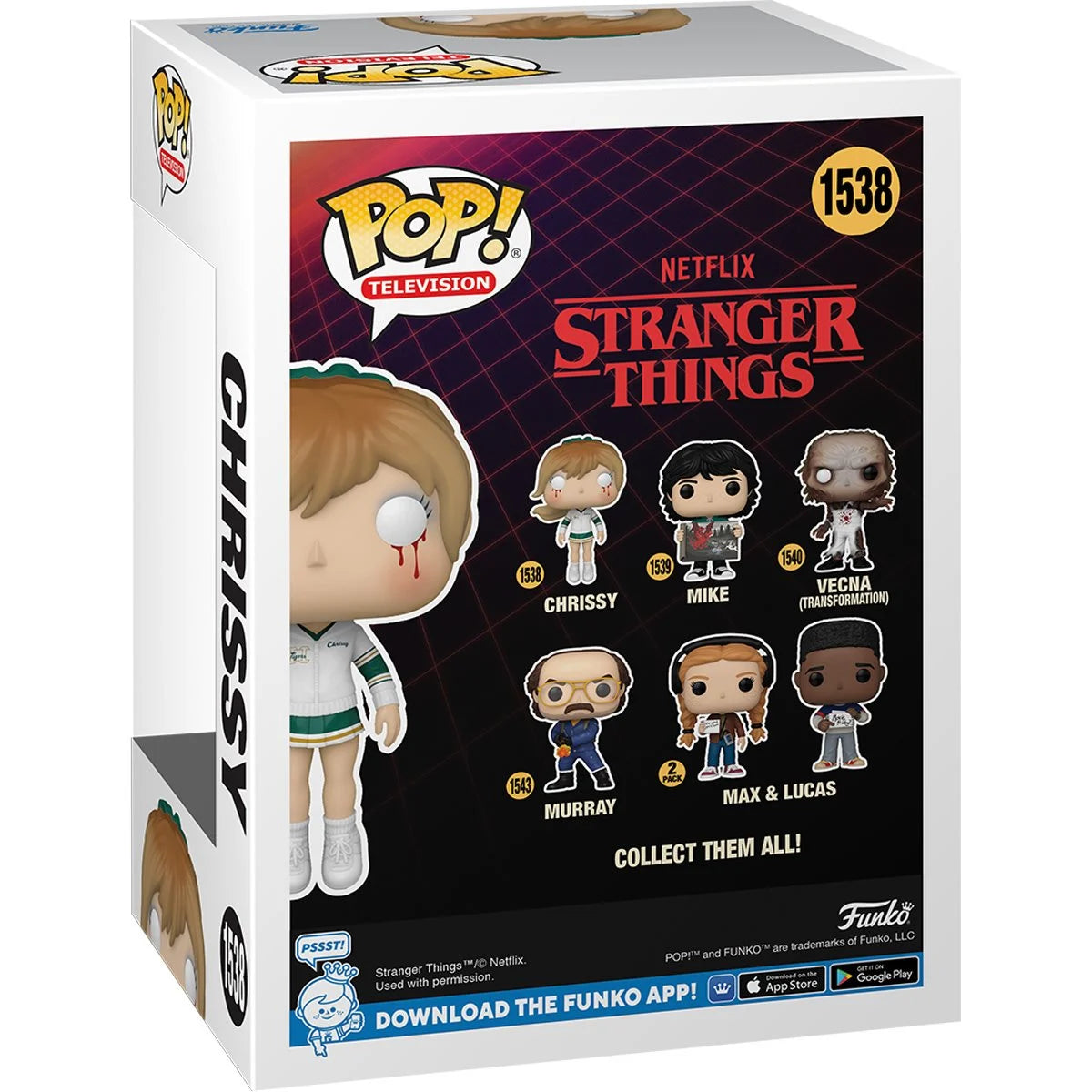 Funko POP! TV Stranger Things 1538 Chrissy Floating Bloody