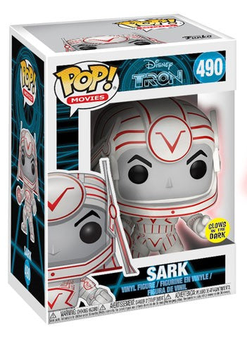 Funko POP! Movies Tron 490 Sark Glow In the Dark GITD