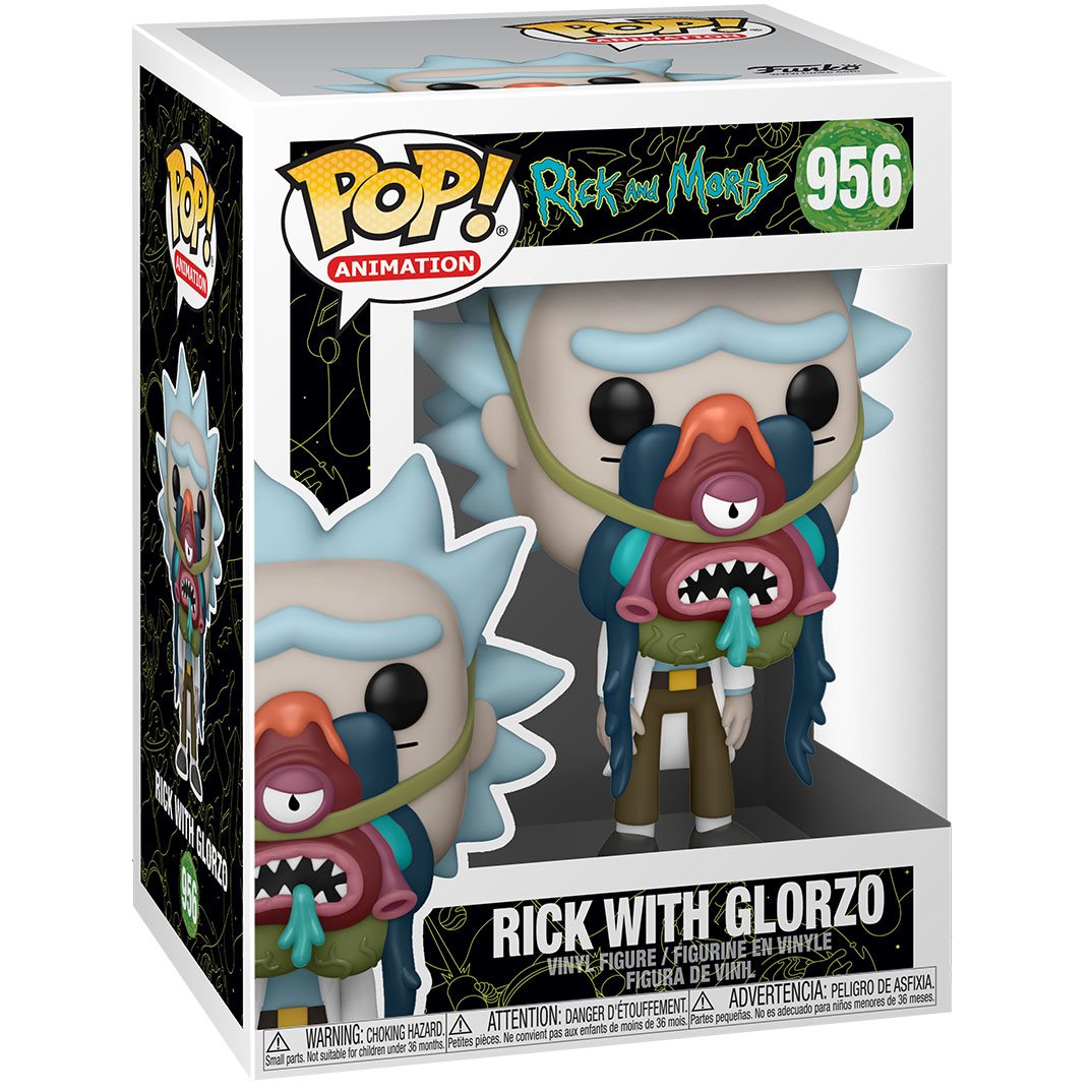 Funko POP! Animation Rick and Morty 956 Rick w/Glorzo