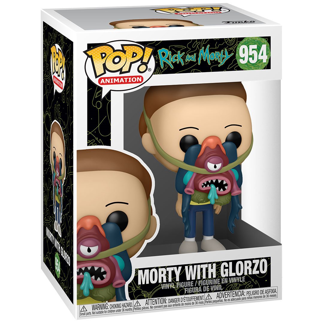 Funko POP! Animation Rick and Morty 954 Morty with Glorzo