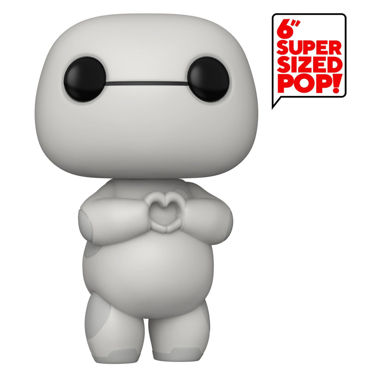 Funko POP! 6" Super Deluxe Disney Big Hero 6 1511 Baymax with Heart Hands