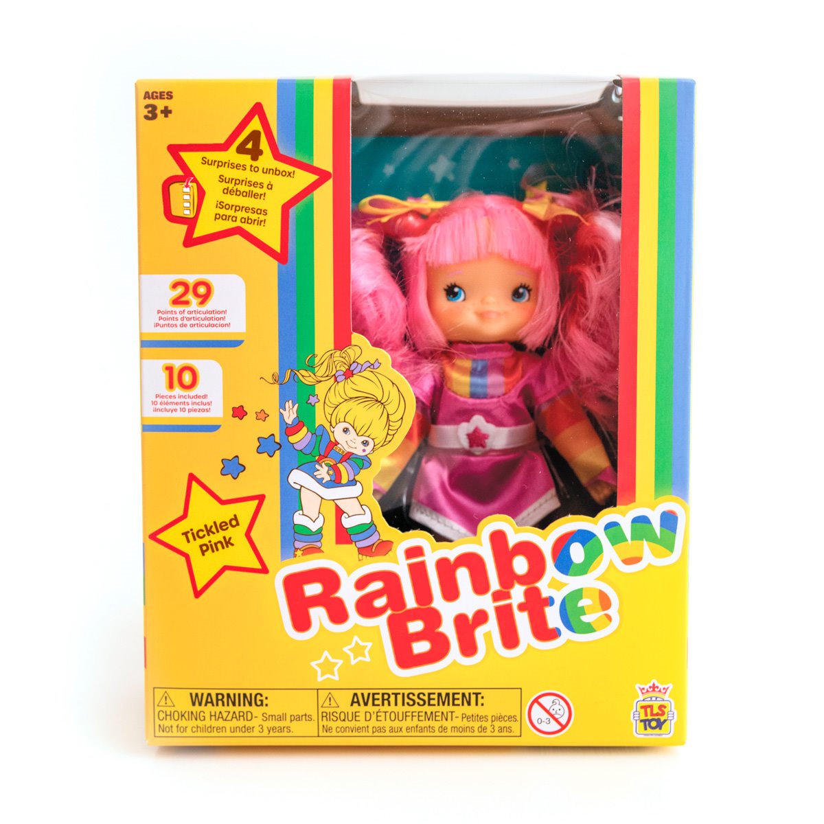 The Loyal Subjects Rainbow Brite 5 1/2-Inch Tickled Pink Fashion Doll