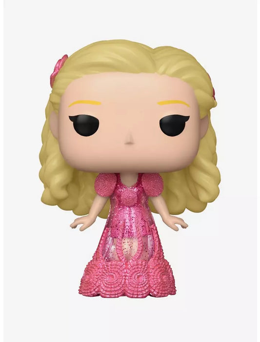 Funko POP! Movies Wicked Part 1 1699 Glinda in Nightgown Diamond Glitter Hot Topic Exclusive