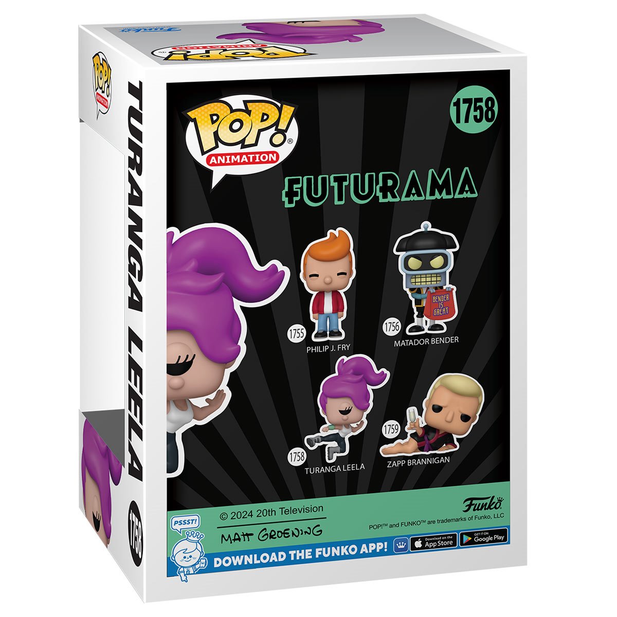 Funko POP! TV Futurama 1758 Turanga Leela