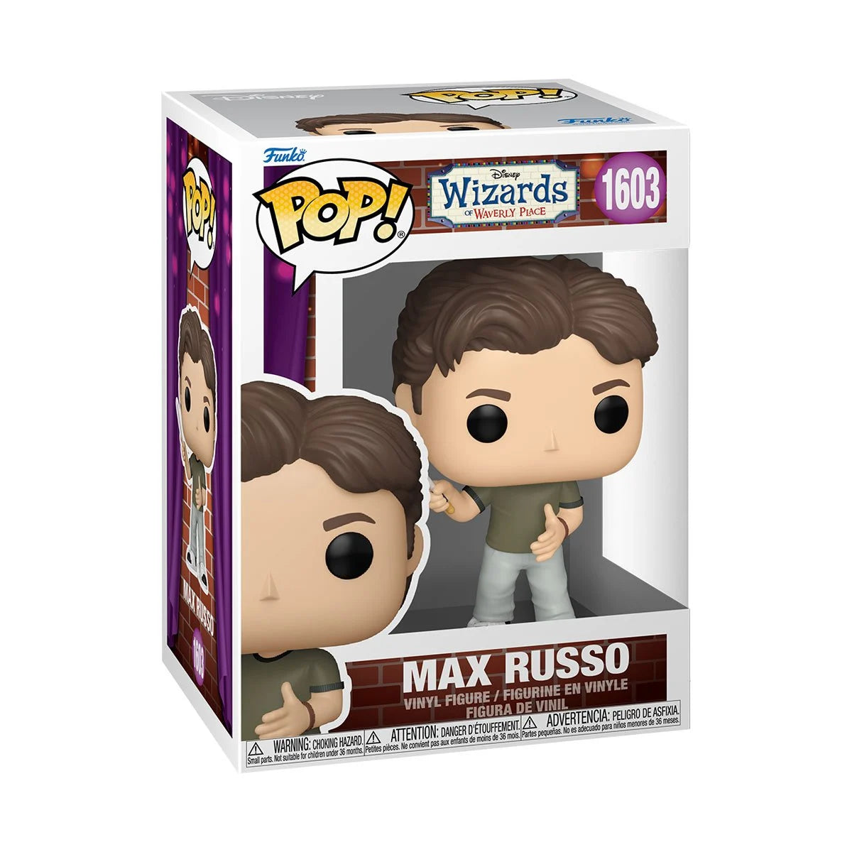 Funko POP! Disney TV Wizards of Waverly Place 1603 Max Russo