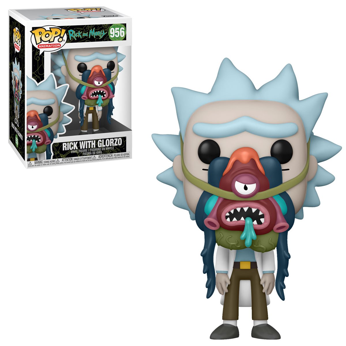 Funko POP! Animation Rick and Morty 956 Rick w/Glorzo