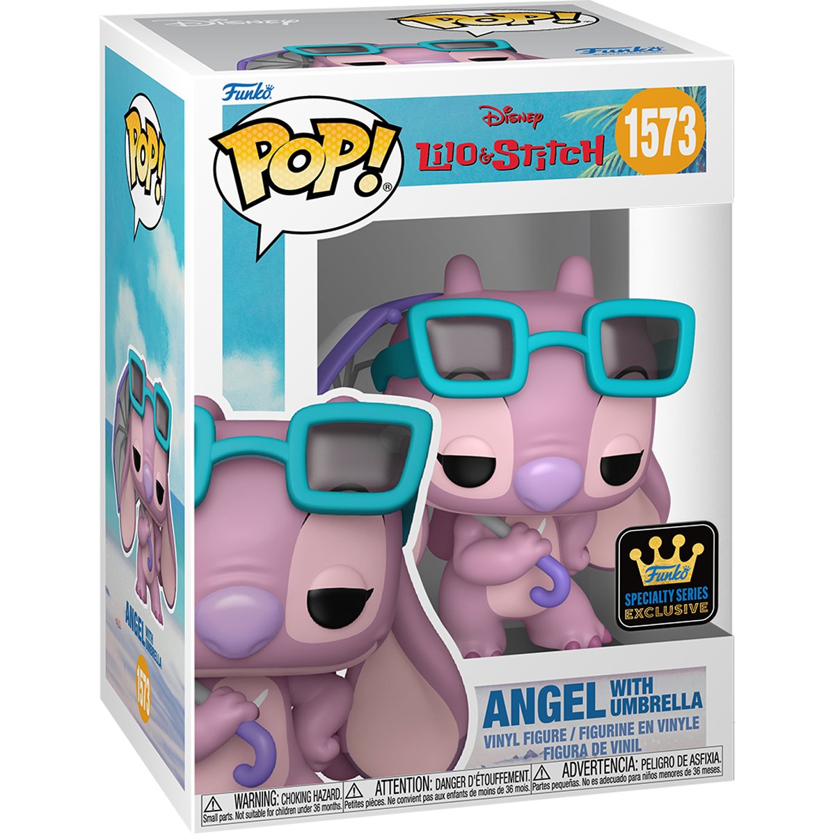 [Pre-Order] Funko POP! Disney Lilo & Stitch 1573 Angel with Umbrella (Specialty Series)