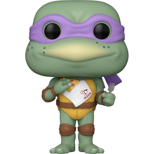 Funko POP! Movies Teenage Mutant Ninja Turtles (1990) 1609 Donatello with Pizza