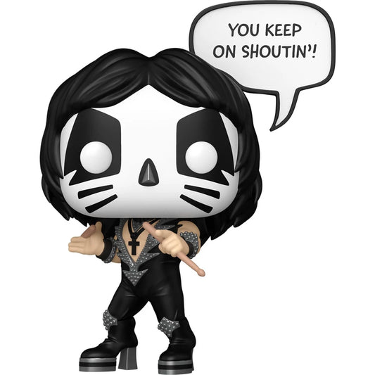 Funko POP! Rocks Icons Kiss 474 The Catman "Rock and Roll All Nite" POP! Sayings