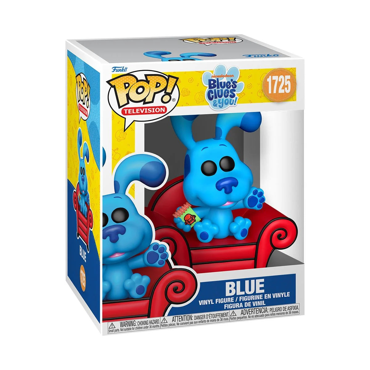 Funko POP! Super Deluxe TV Blue's Clues 1725 Blue on the Couch