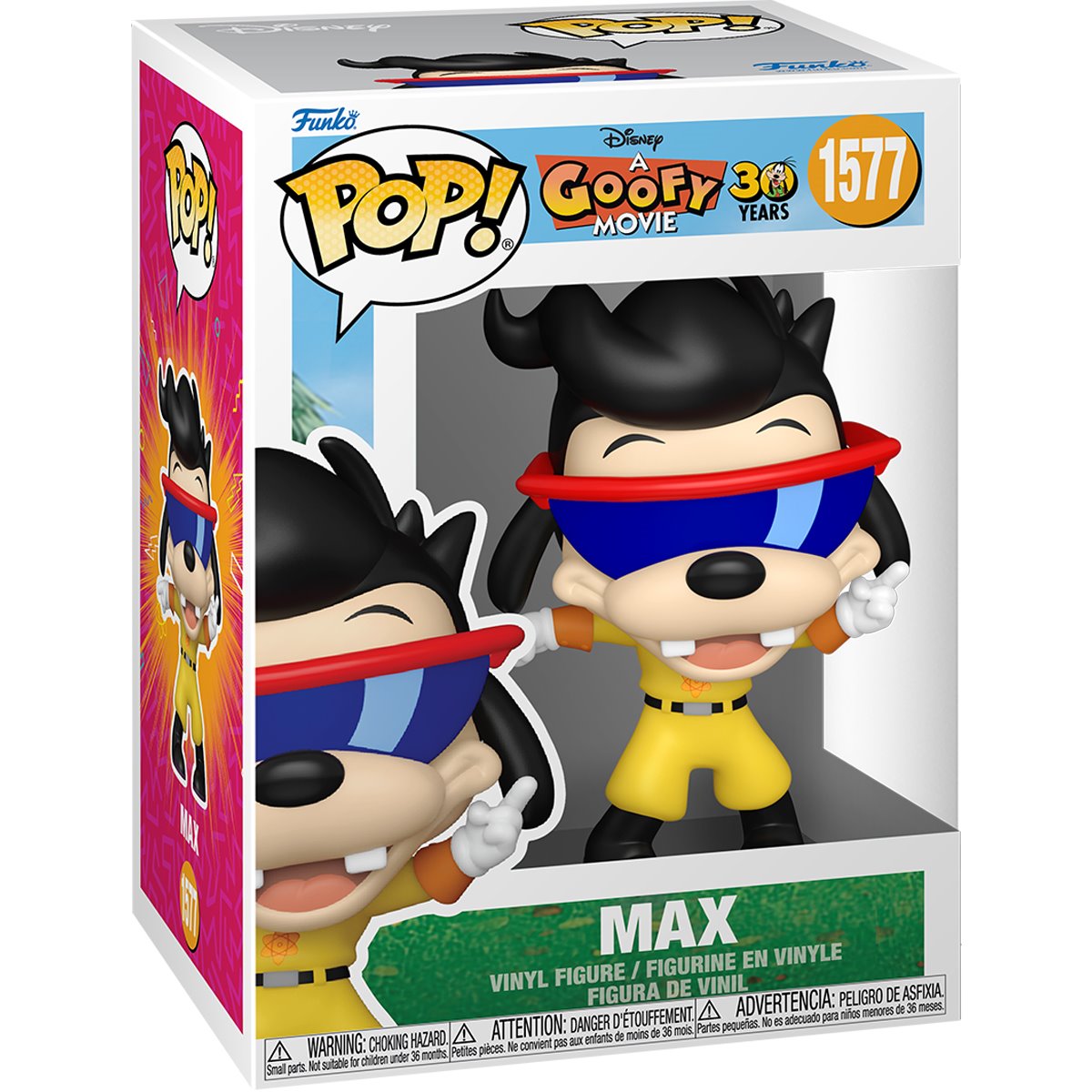 Funko POP! Disney Movies A Goofy Movie 30th Anniversary 1577 Max as Powerline