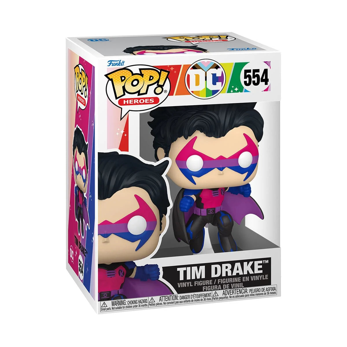 Funko POP! DC Heroes Pride 554 Tim Drake (Robin)